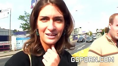 inexperienced reality outdoor mega-slut ass-fuck poke