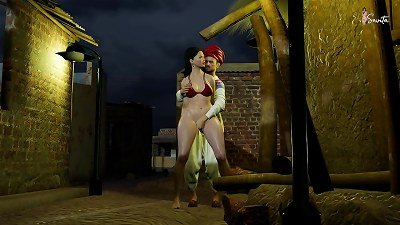 Village headman drills Savita Bhabhi's tight snatch in a public field - Savita Bhabhi's biz Deal